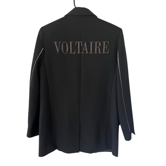 Zadig & Voltaire Viva Bis Strass ‘Voltaire’ Back Blazer - Picture 8 of 11